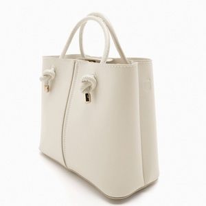 Ice white Zara mini city bag